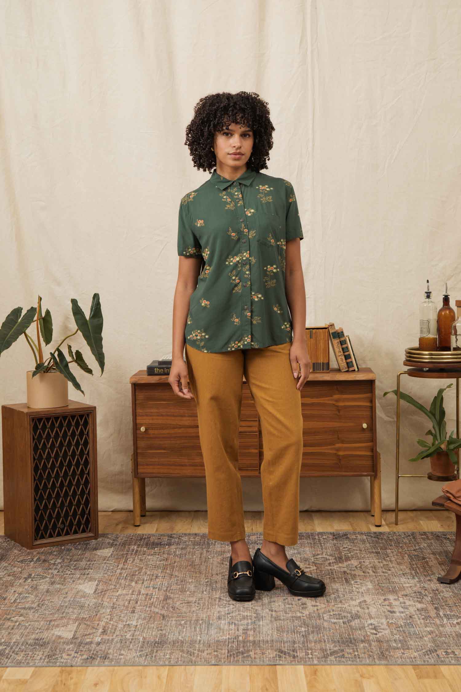 Lana Shirt / Woodland Bloom