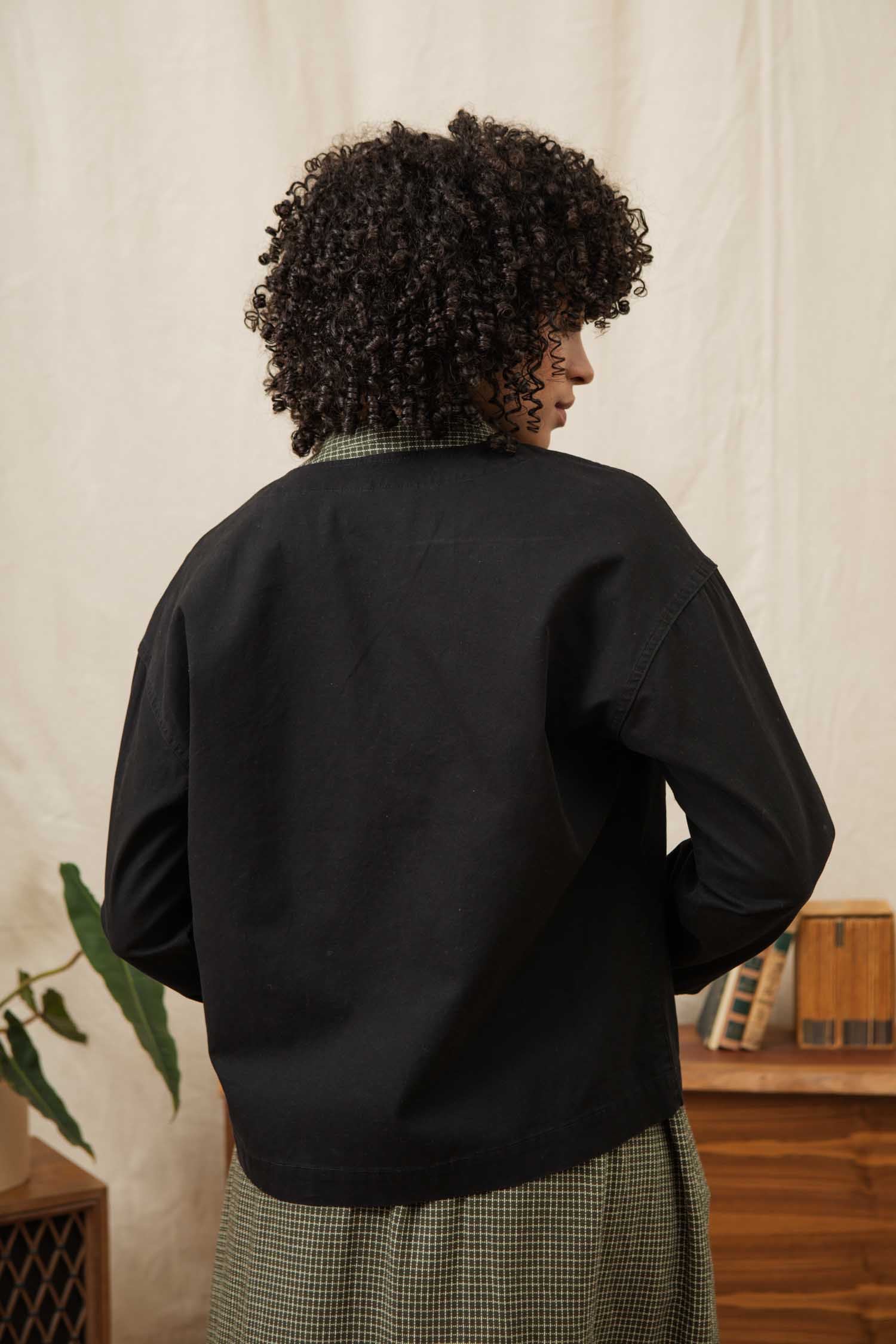 Lee Jacket / Black Canvas