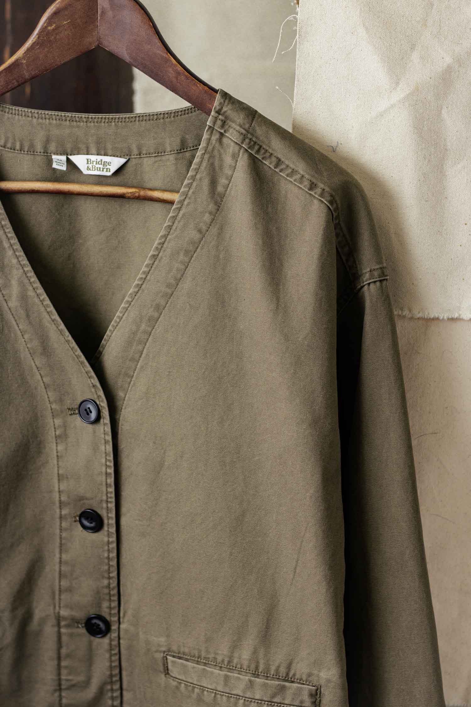Lee Jacket / Khaki Green Canvas