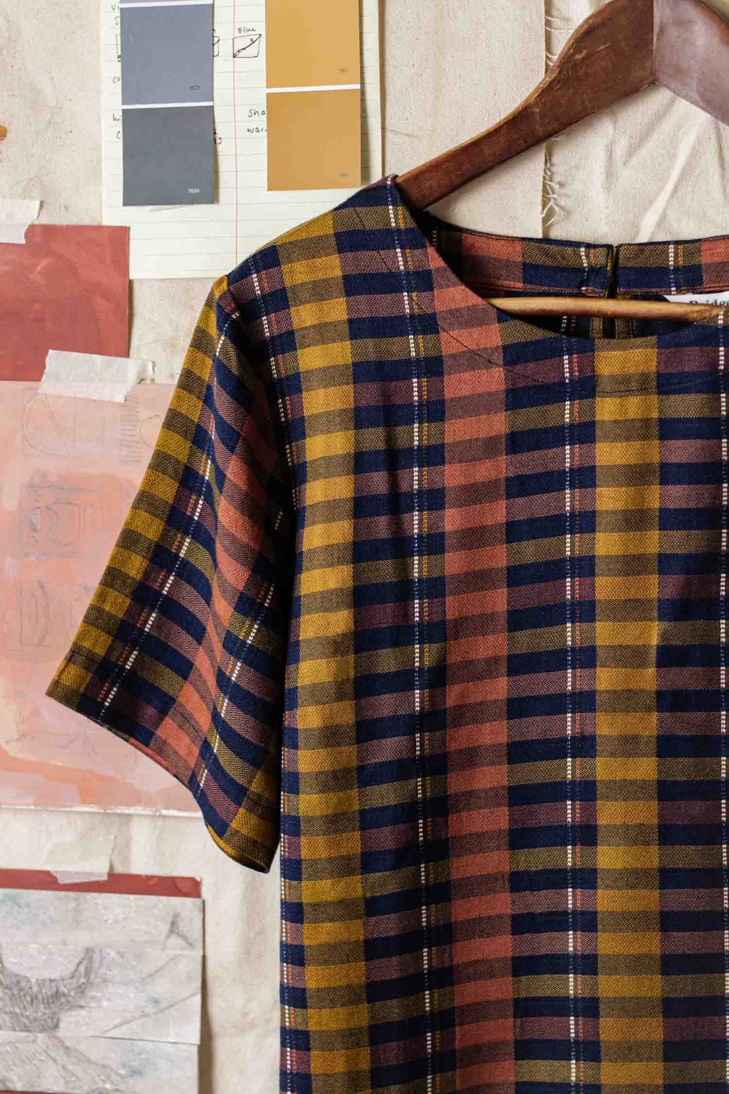 Leona Shirt / Alpenglow Stripe
