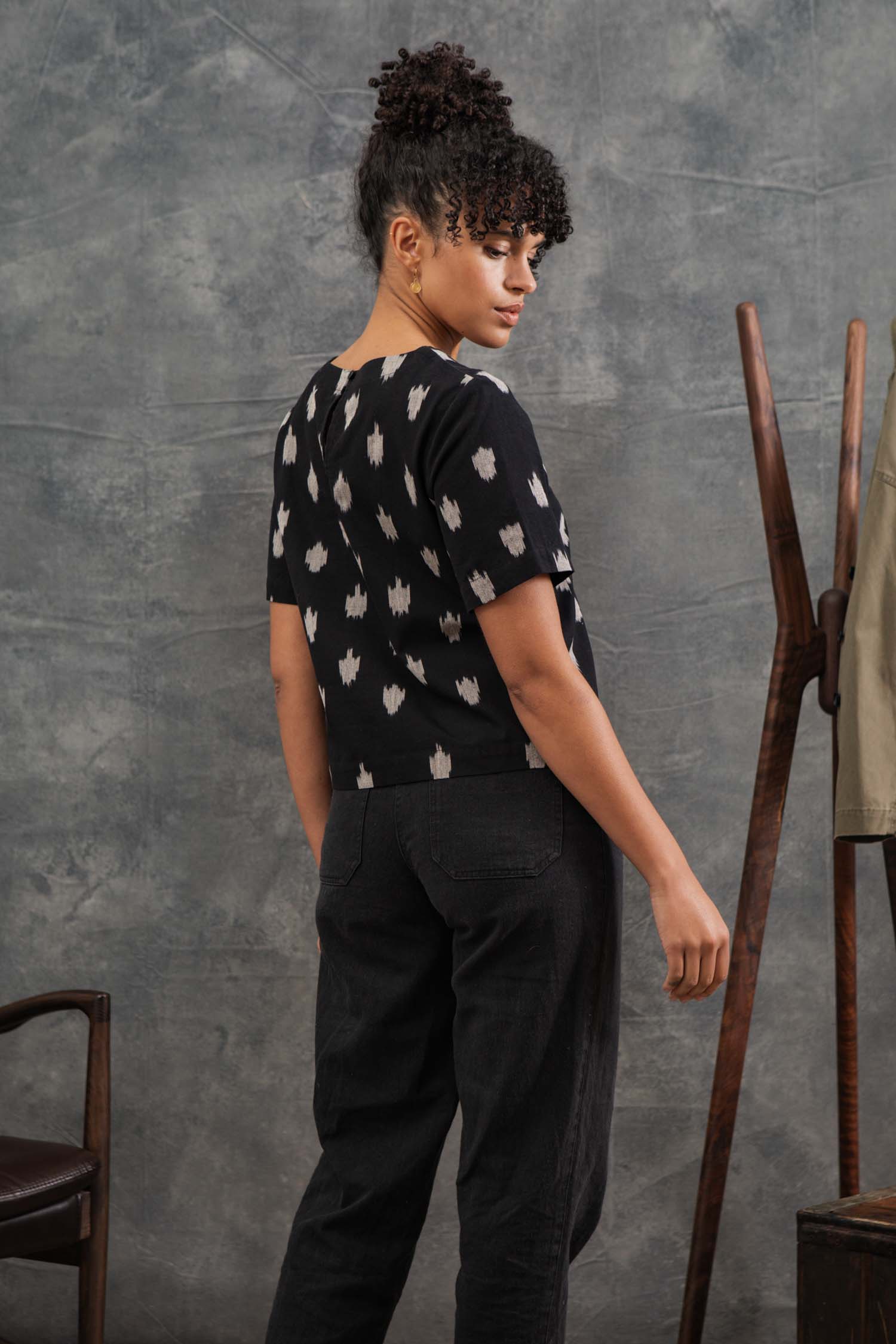 Leona Shirt / Eclipse Ikat