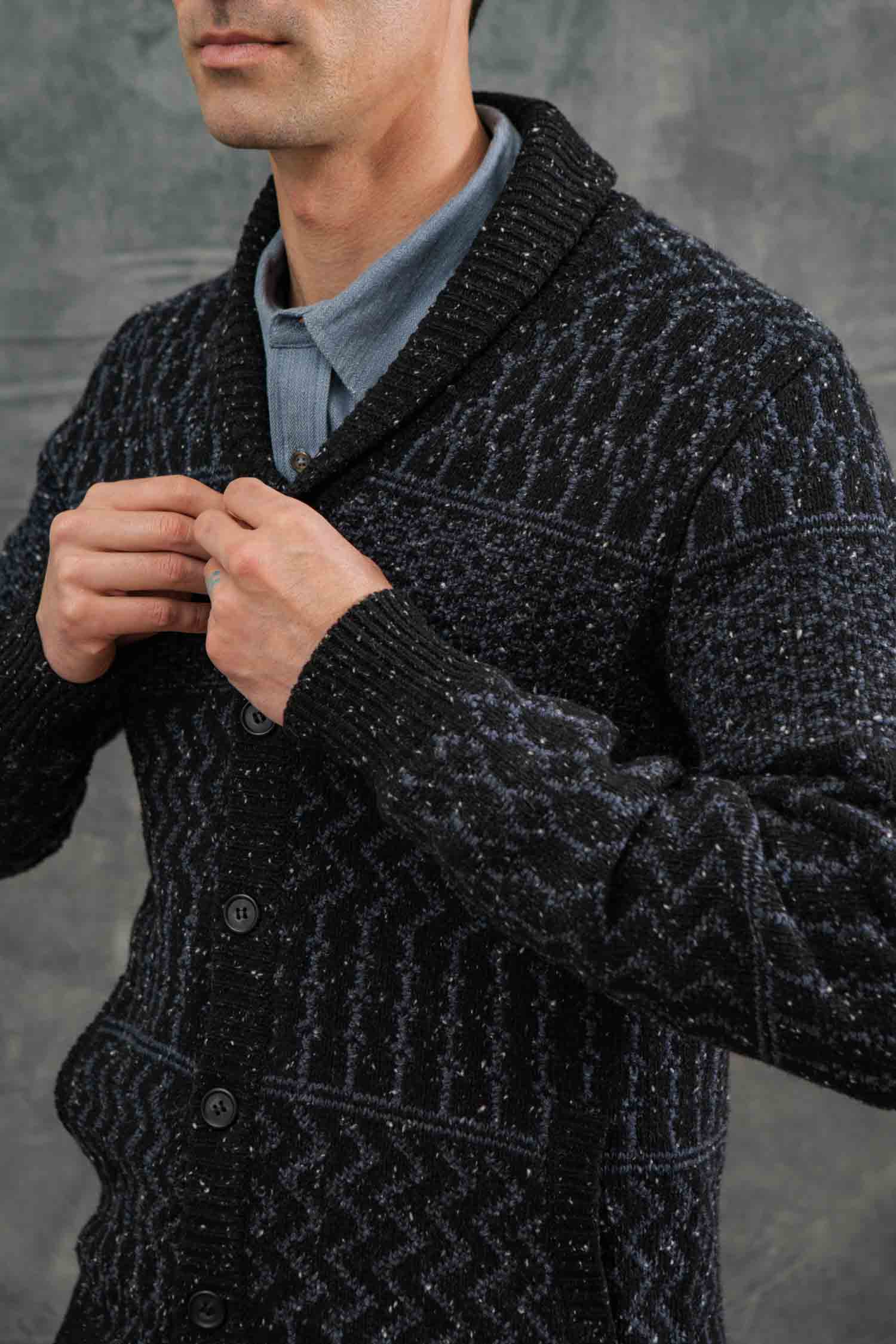 Anders Cardigan / Midnight Tweed