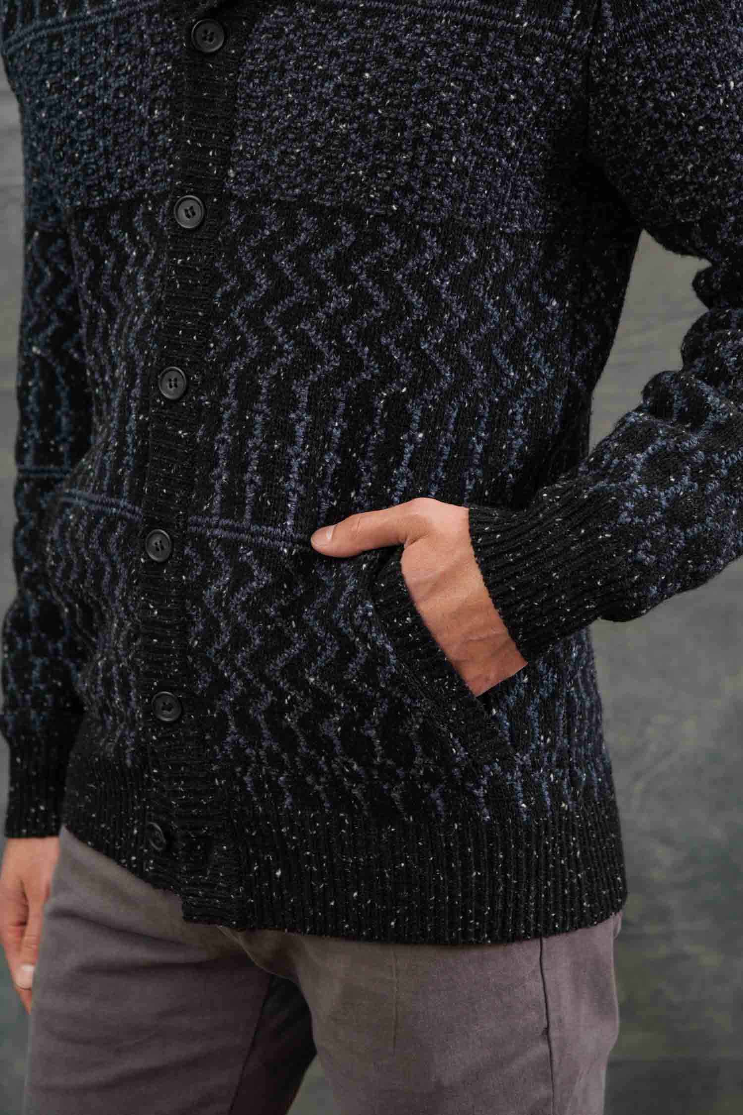 Anders Cardigan / Midnight Tweed