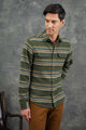 Cole Slim Shirt / Wreath Stripe