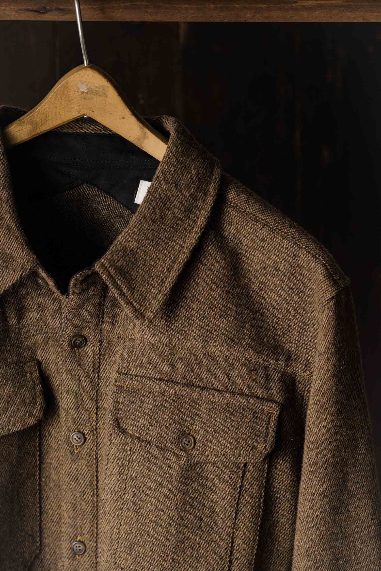 Fielding Shirt Jacket / Tawny Tweed