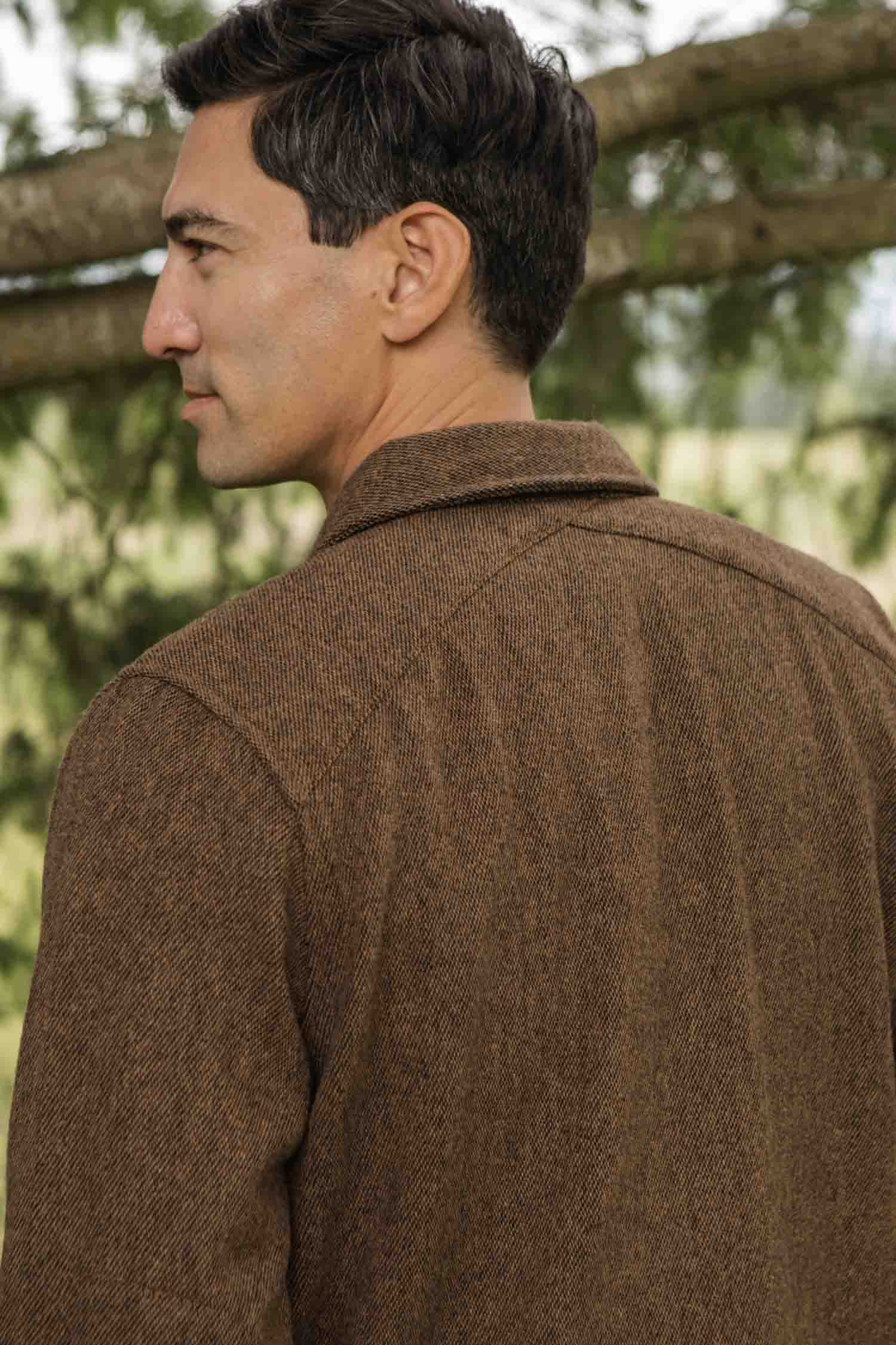 Fielding Shirt Jacket / Tawny Tweed
