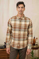Larson Shirt / Latte Plaid