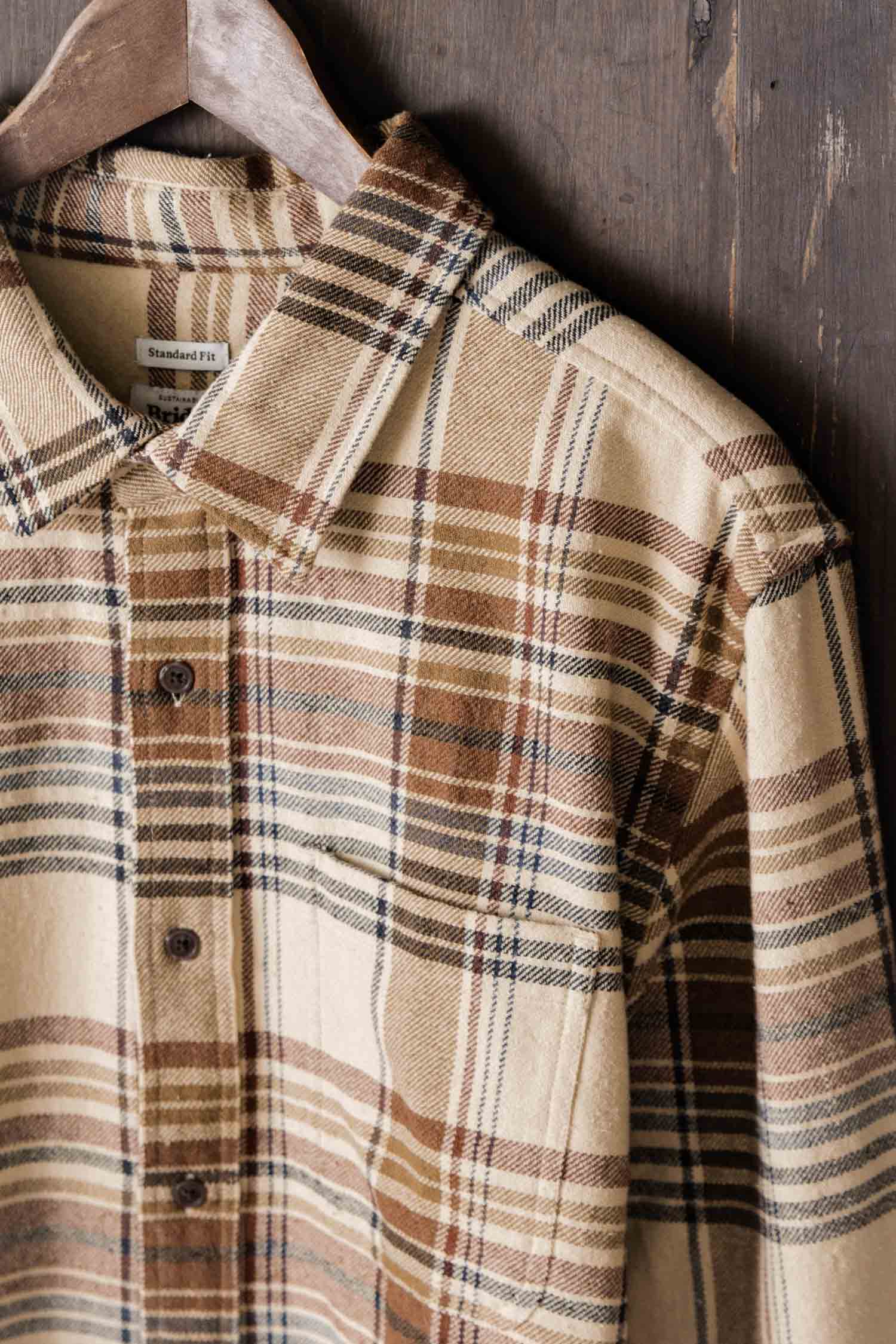 Larson Shirt / Latte Plaid