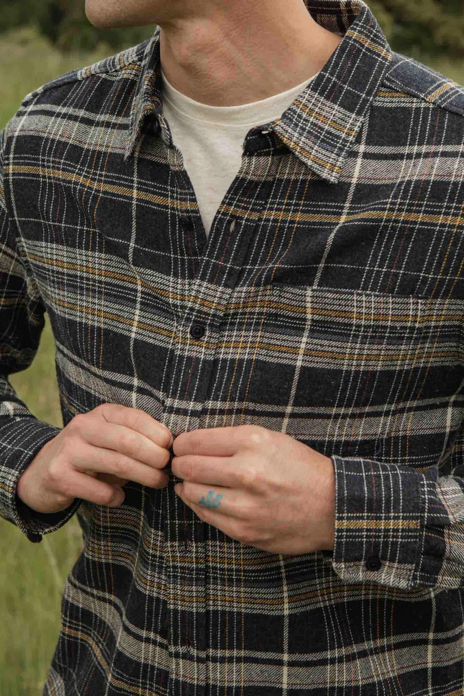 Larson Shirt / Volcanic Plaid