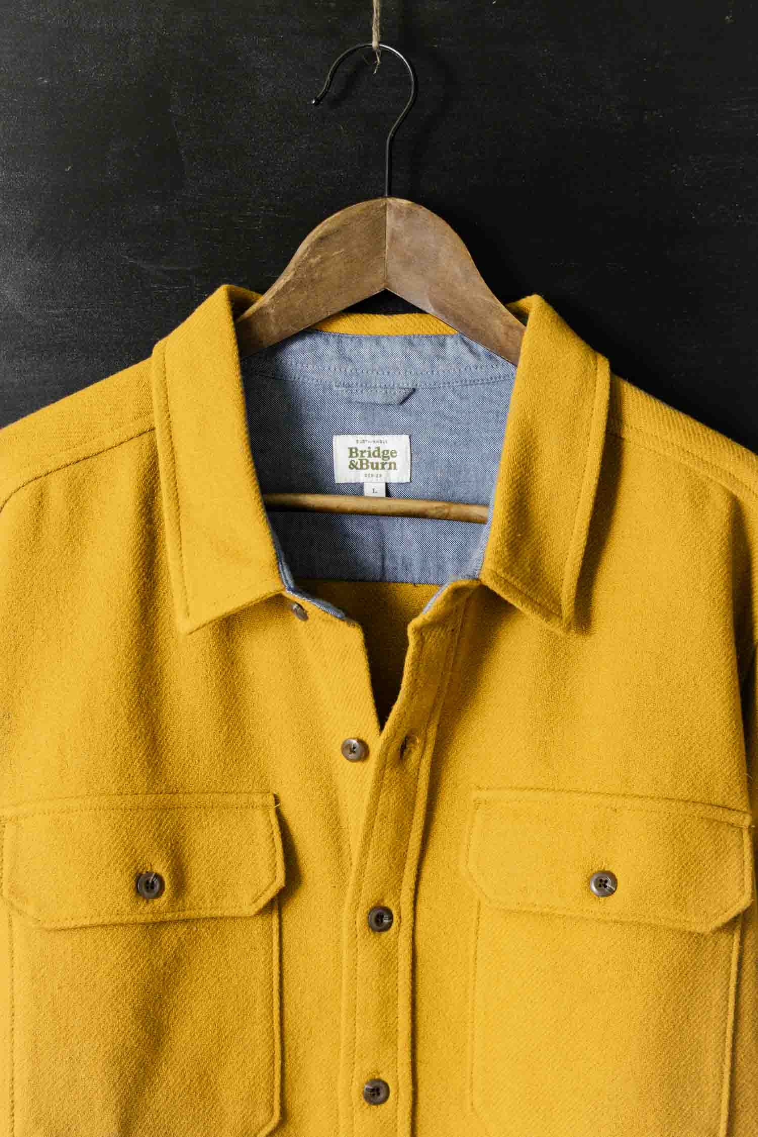Pointer Overshirt / Antique Gold