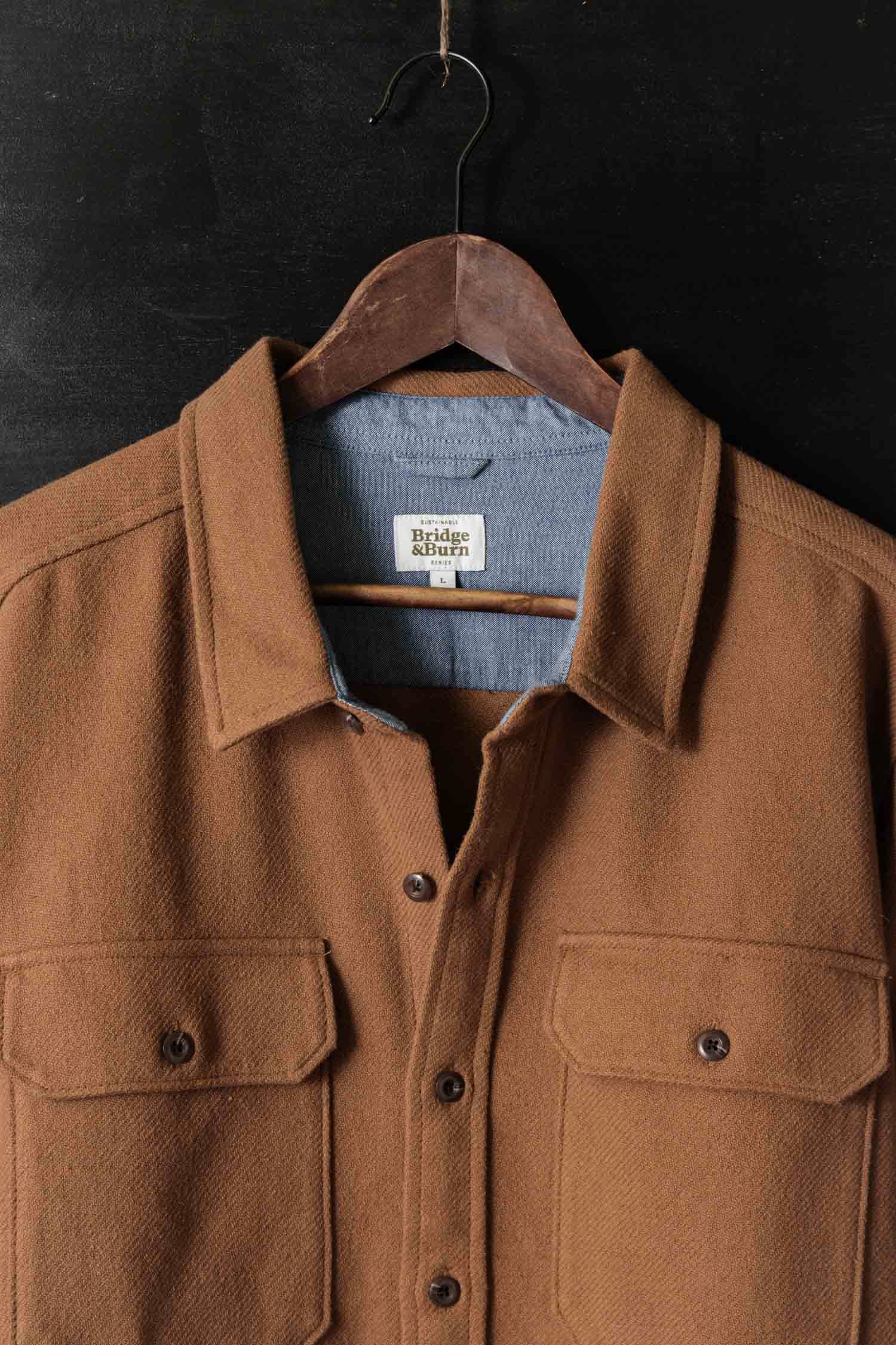 Pointer Overshirt / Camel