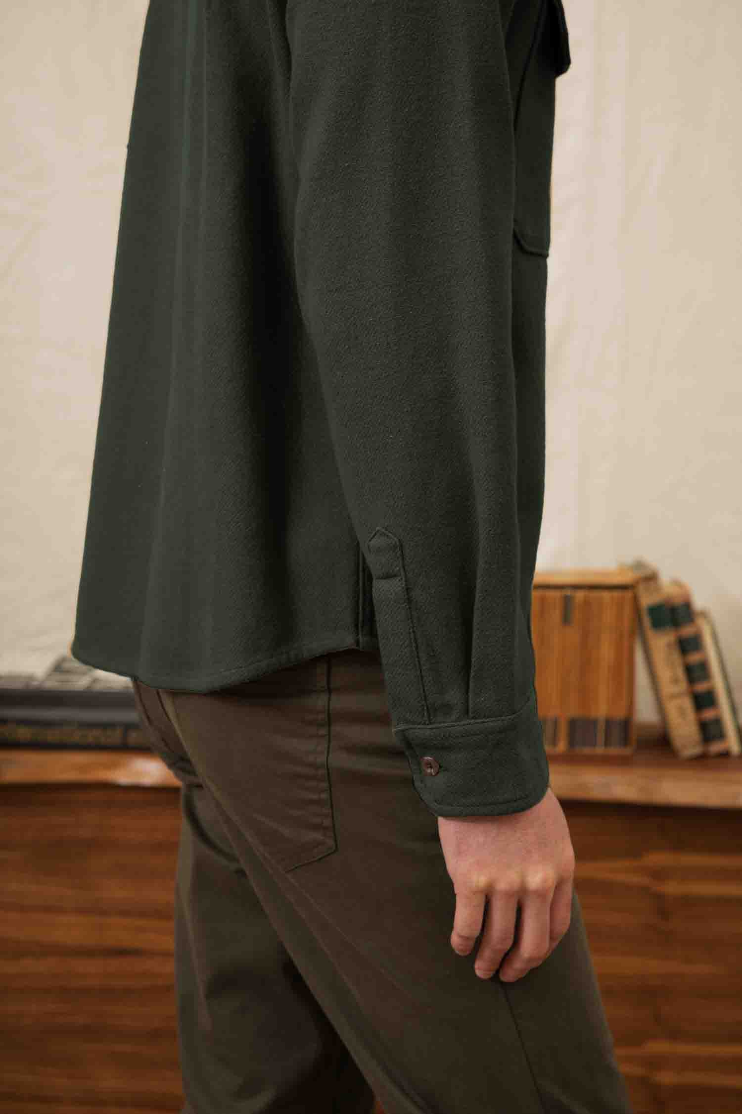 Pointer Overshirt / Dark Sage