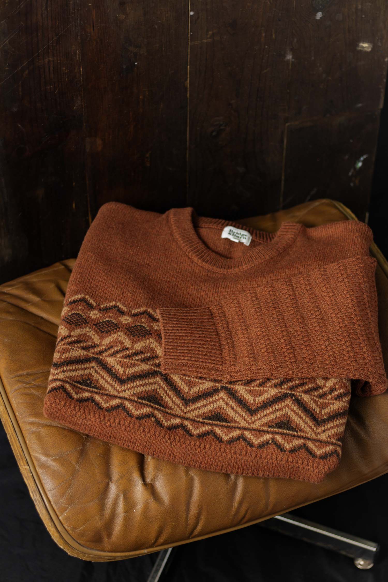 Rockwood Fairisle Sweater / Walnut Grove