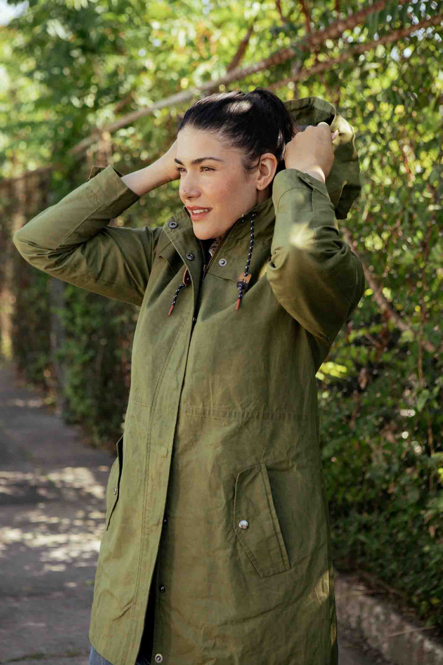 Briar Jacket / Olive Waxed Canvas