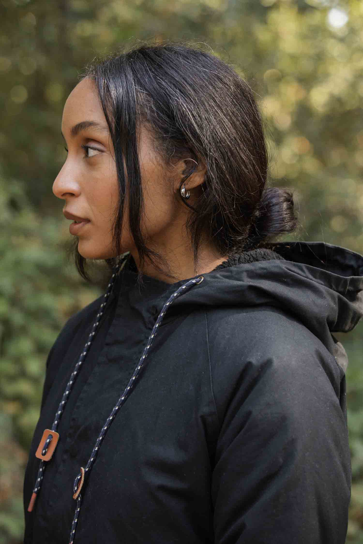 Sequoia Parka / Black Waxed Canvas