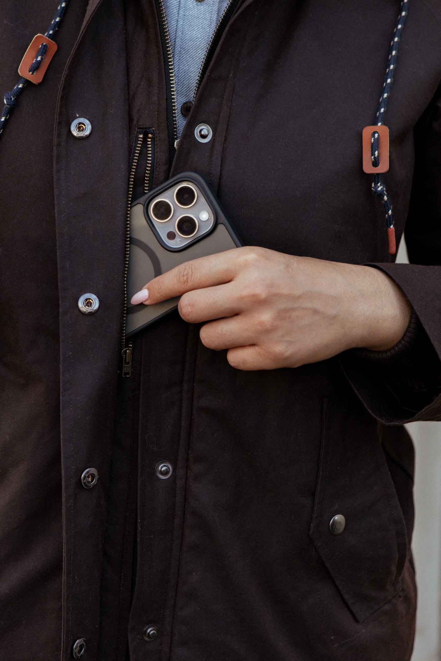 Sequoia Parka / Umber Waxed Canvas