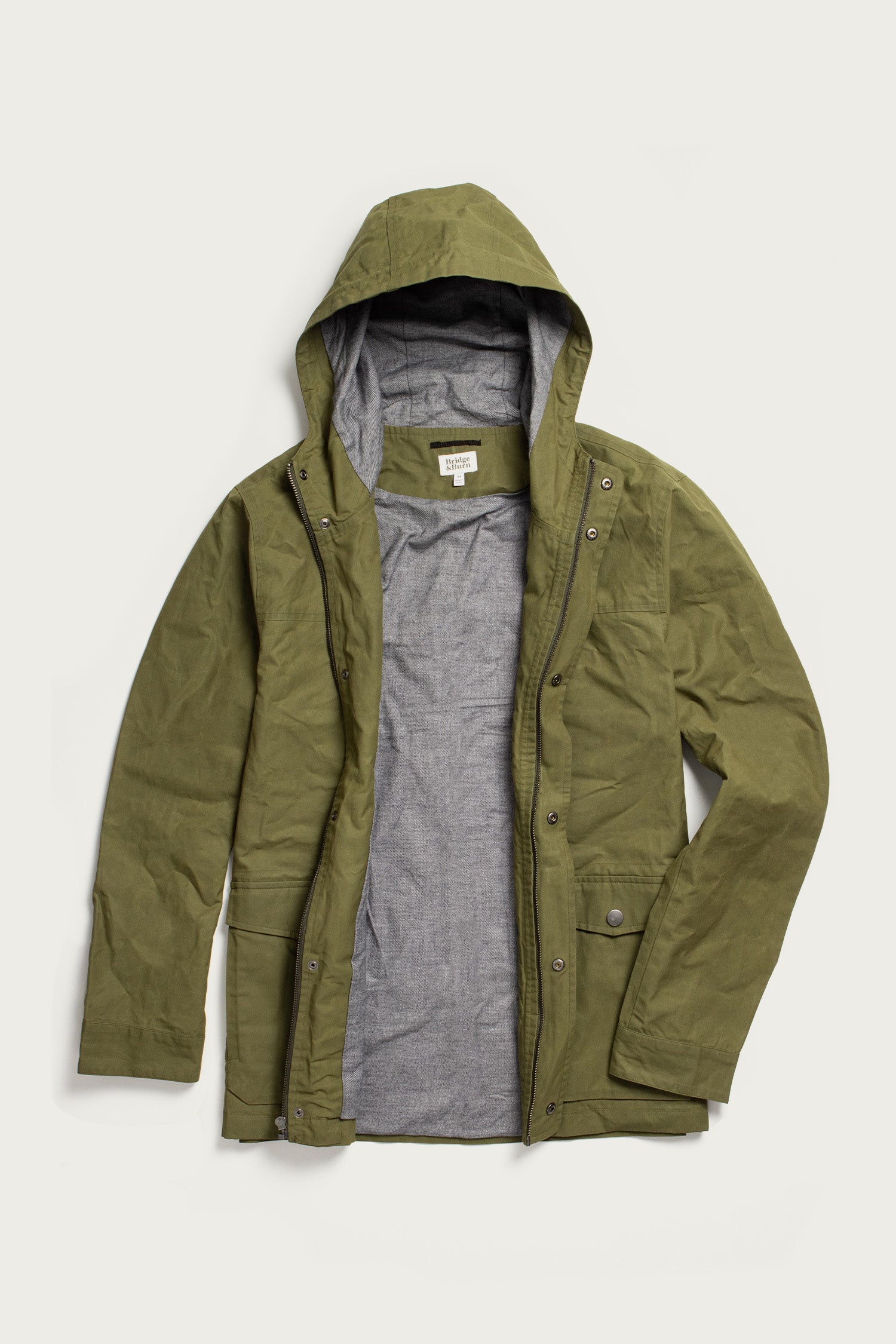 Marshall Jacket / Olive Waxed Canvas