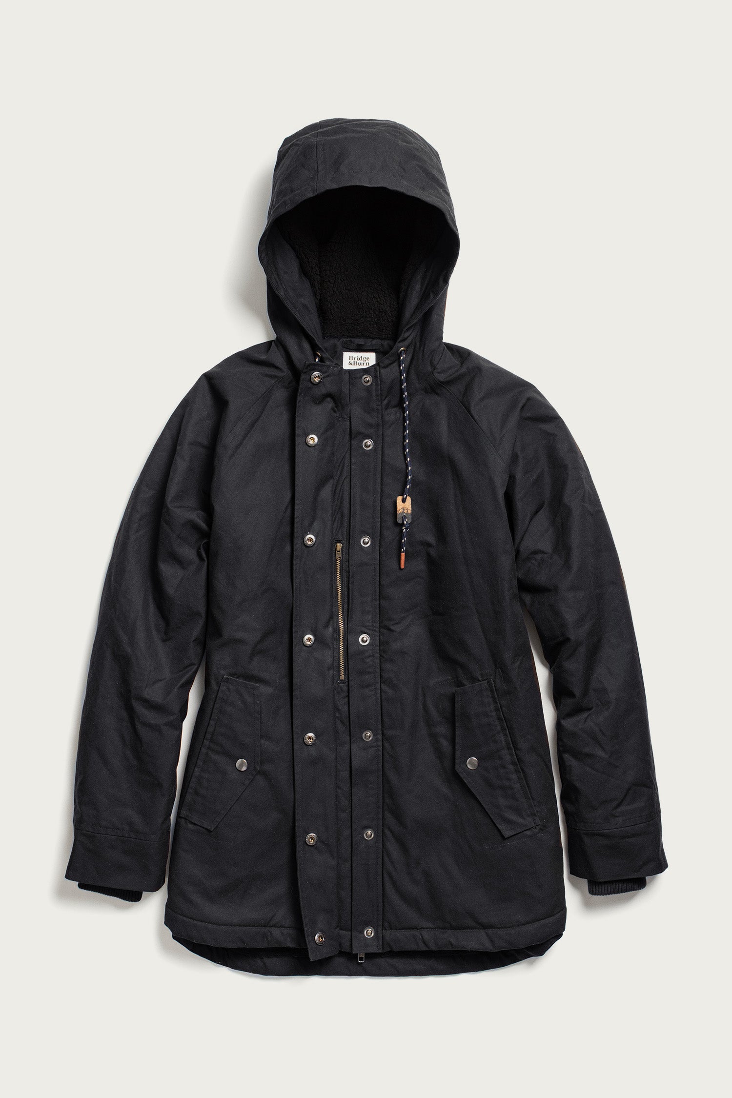 Sequoia Parka / Black Waxed Canvas
