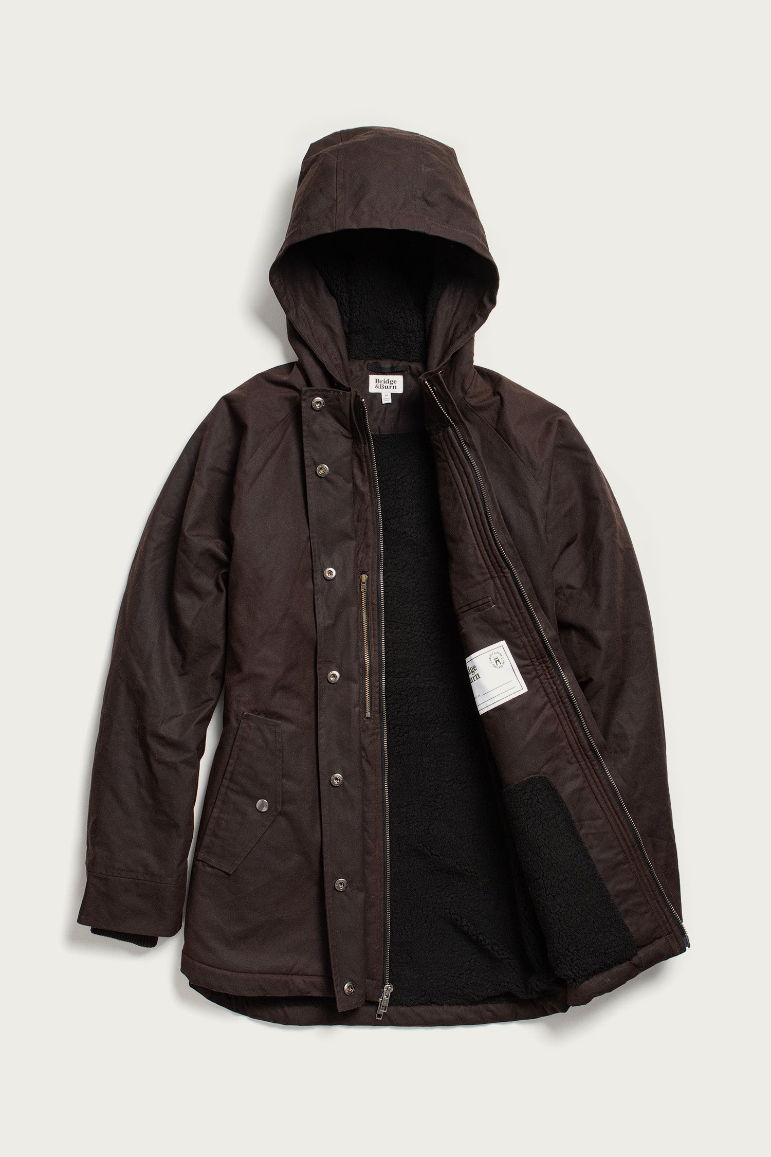 Sequoia Parka / Umber Waxed Canvas