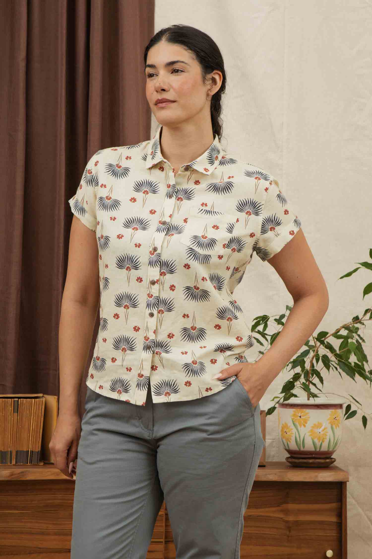 Bea Shirt / Aloha Floral