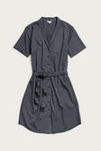 Sofia Shirt Dress / Light Navy