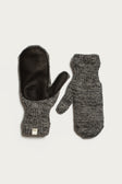 Ragg Wool Lined Mitten / Charcoal