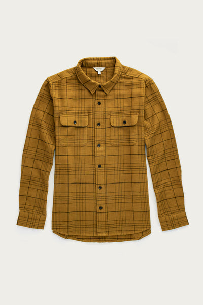 Lenon Shirt / Golden Horizon Plaid – Bridge & Burn