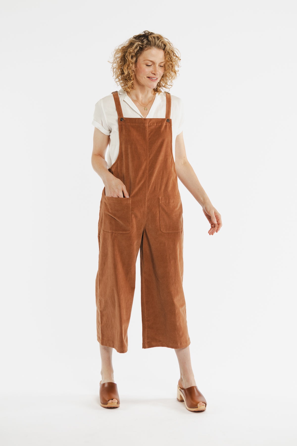 Edie Overall / Rosewood Corduroy