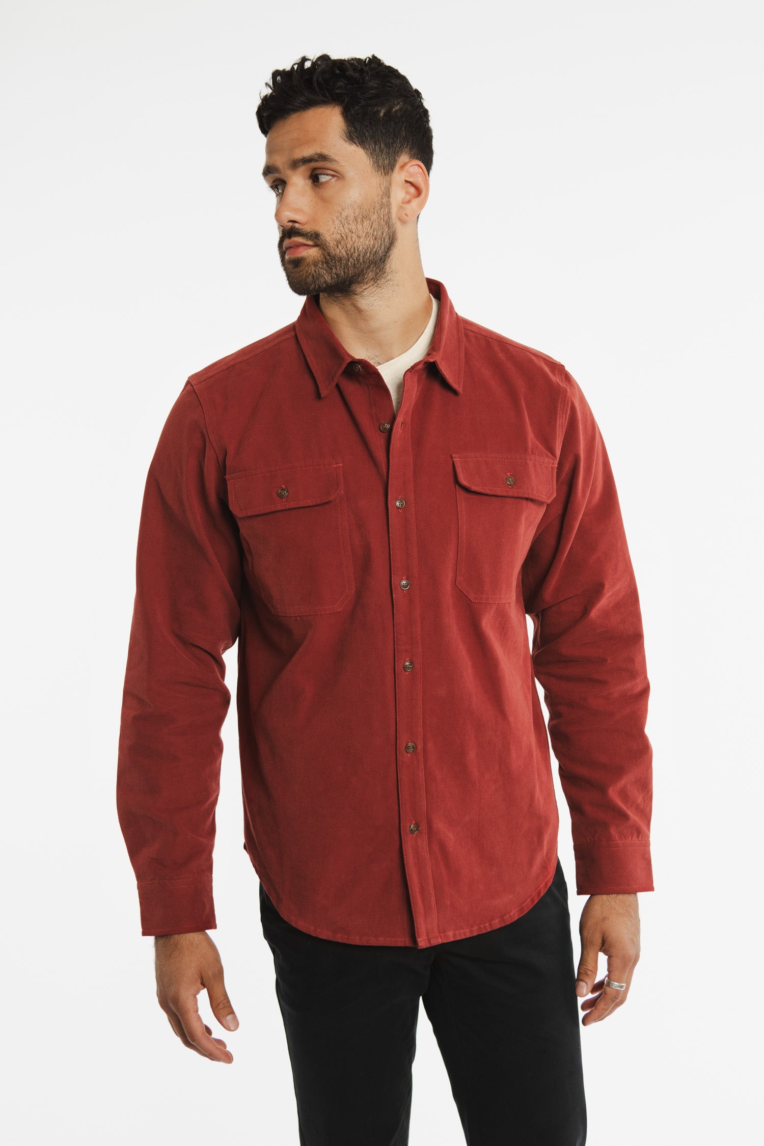 Eugene Utility Shirt / Redwood