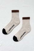 Le Bon Shoppe - Color Block Girlfriend Socks / Black Coffee