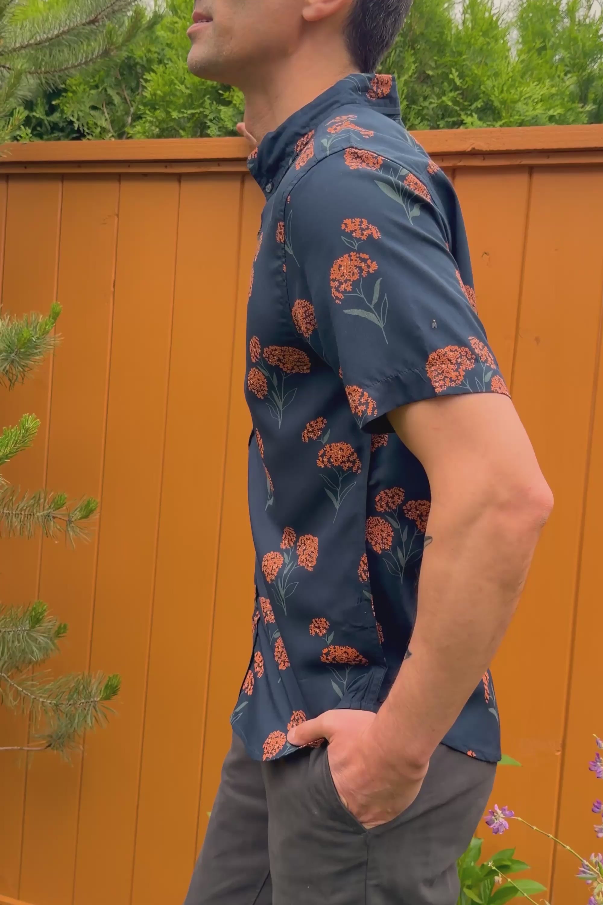 Grant Slim Shirt / Wildflower
