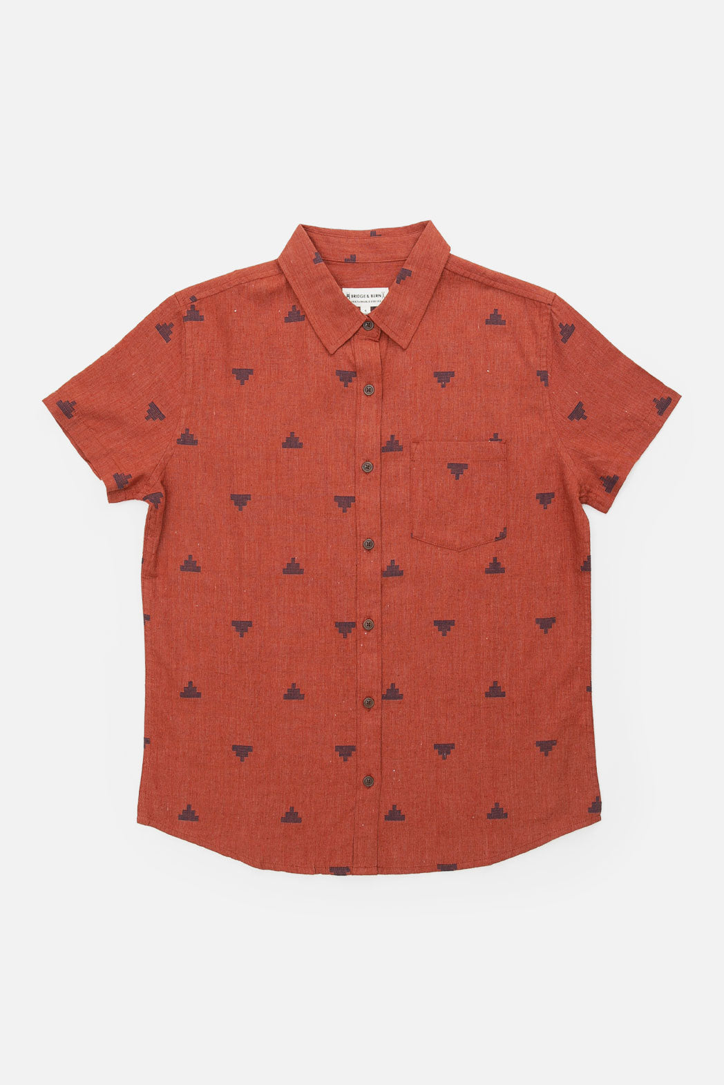 Lana Shirt / Rust Fil-Coupe Pyramids