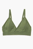 Richer Poorer Classic Bralette / Olive Army