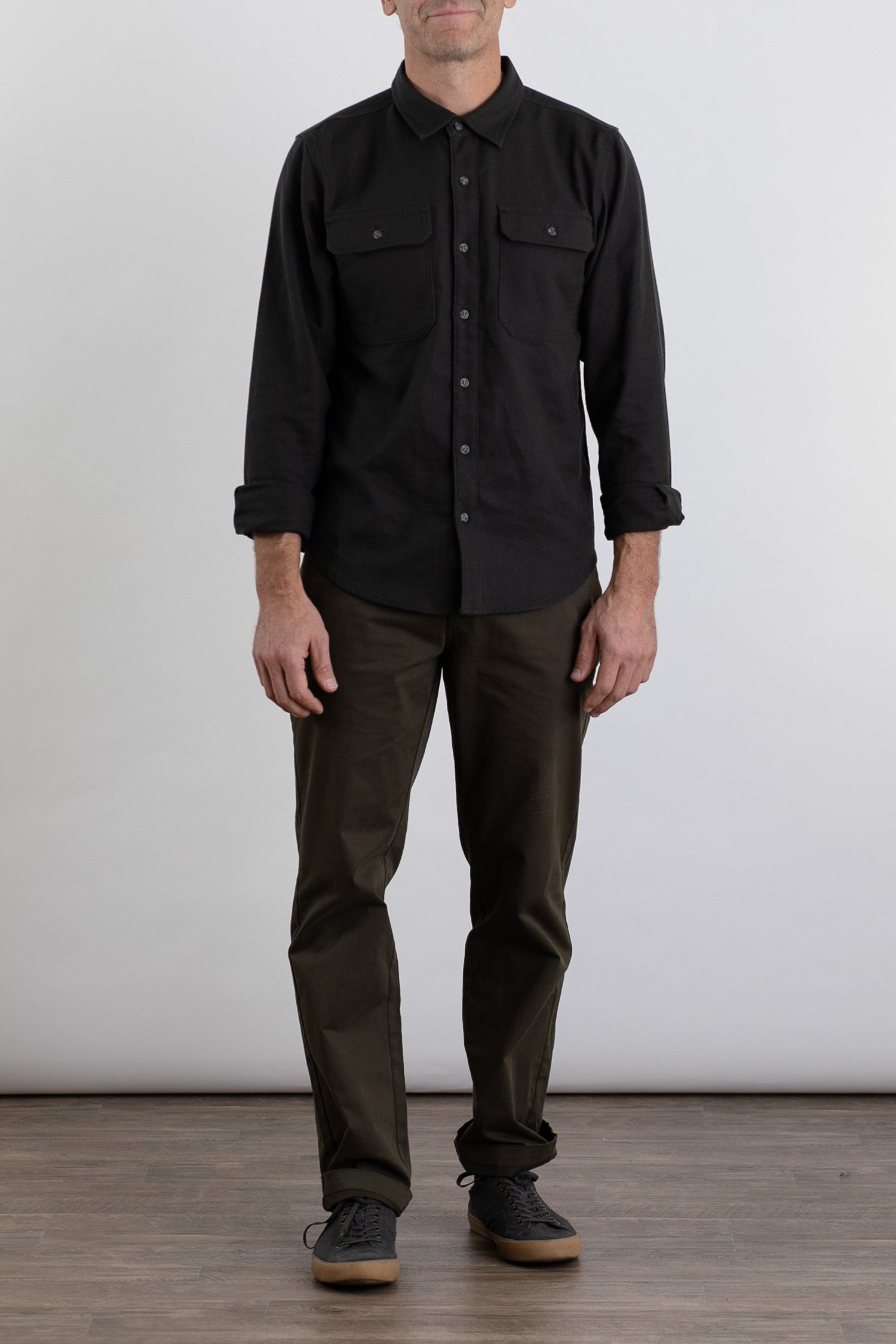 Eugene Utility Shirt / Charcoal