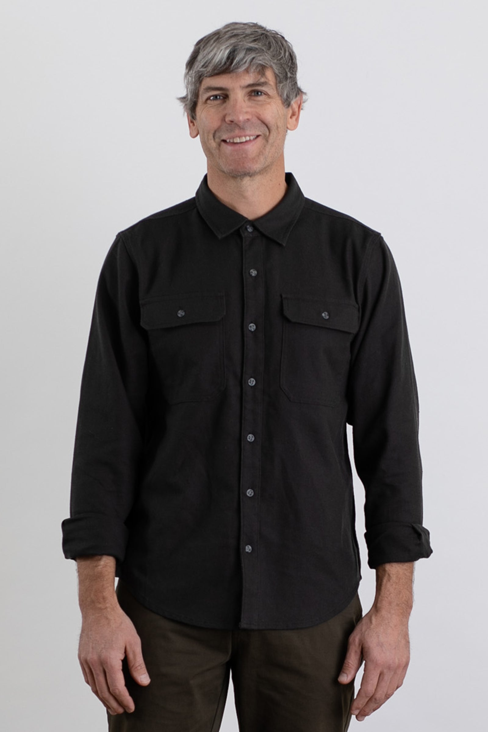 Eugene Utility Shirt / Charcoal