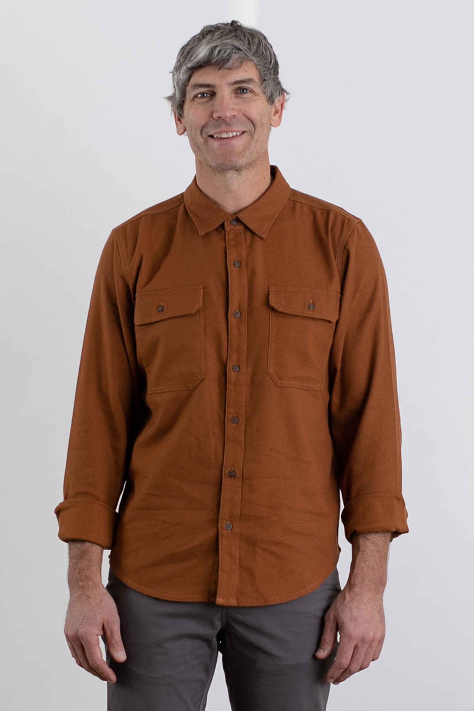 Eugene Utility Shirt / Russet