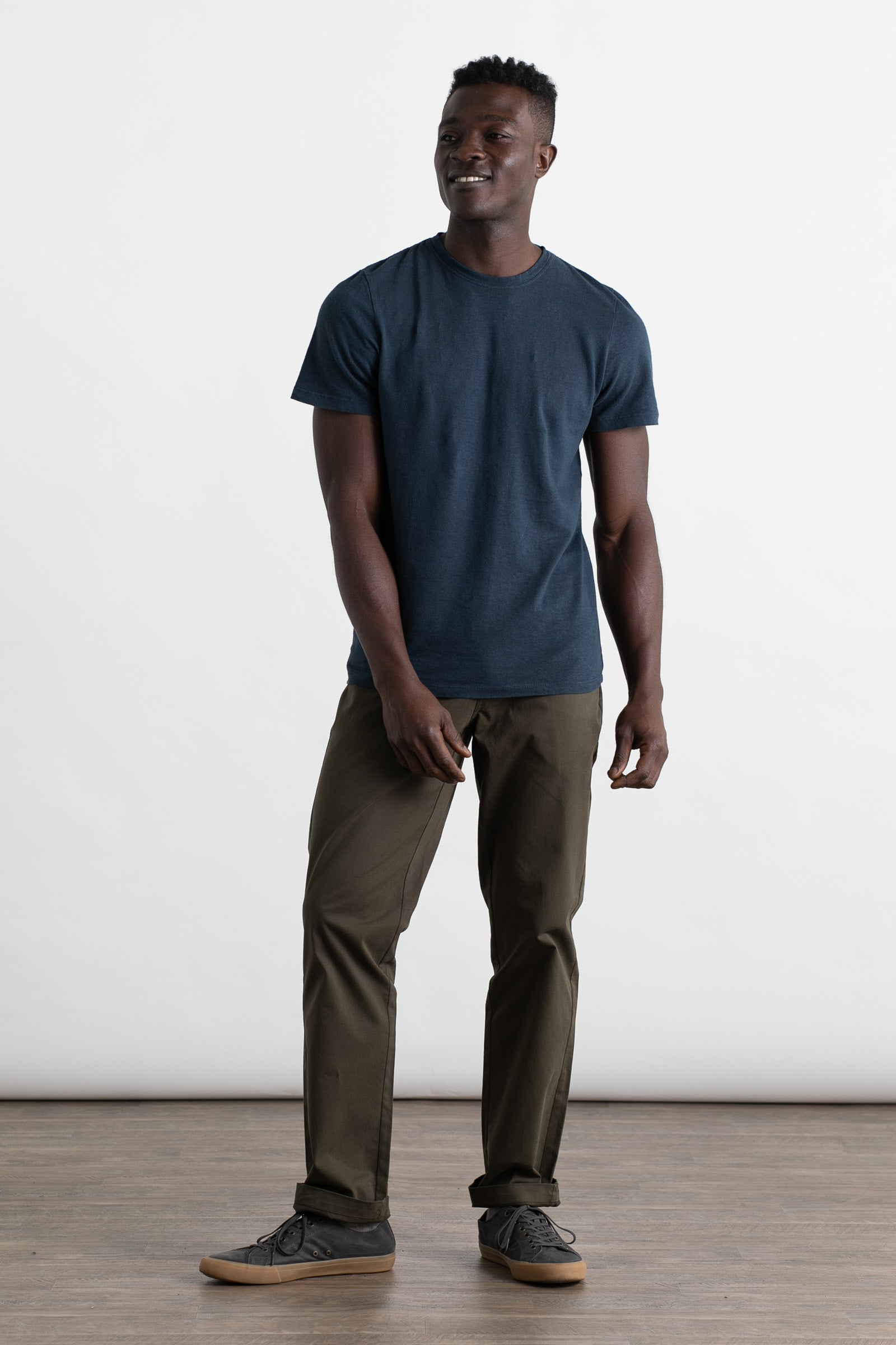 Jungmaven Baja Tee / Navy