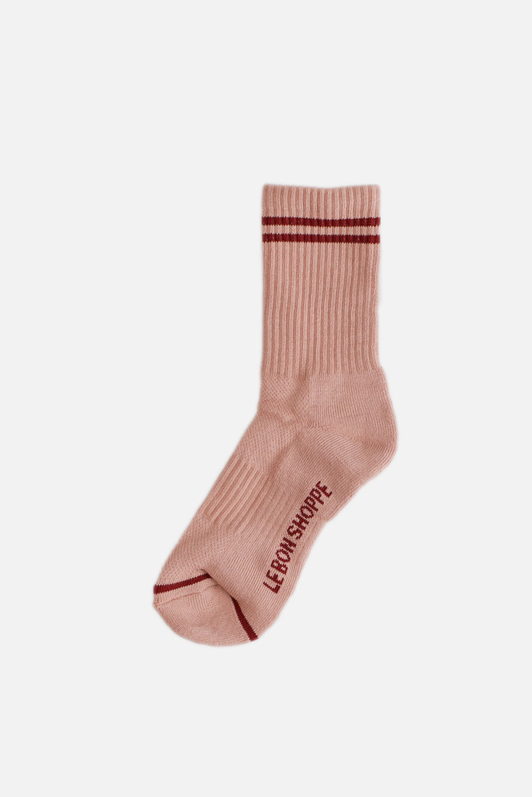 Le Bon Boyfriend Socks / Vintage Pink