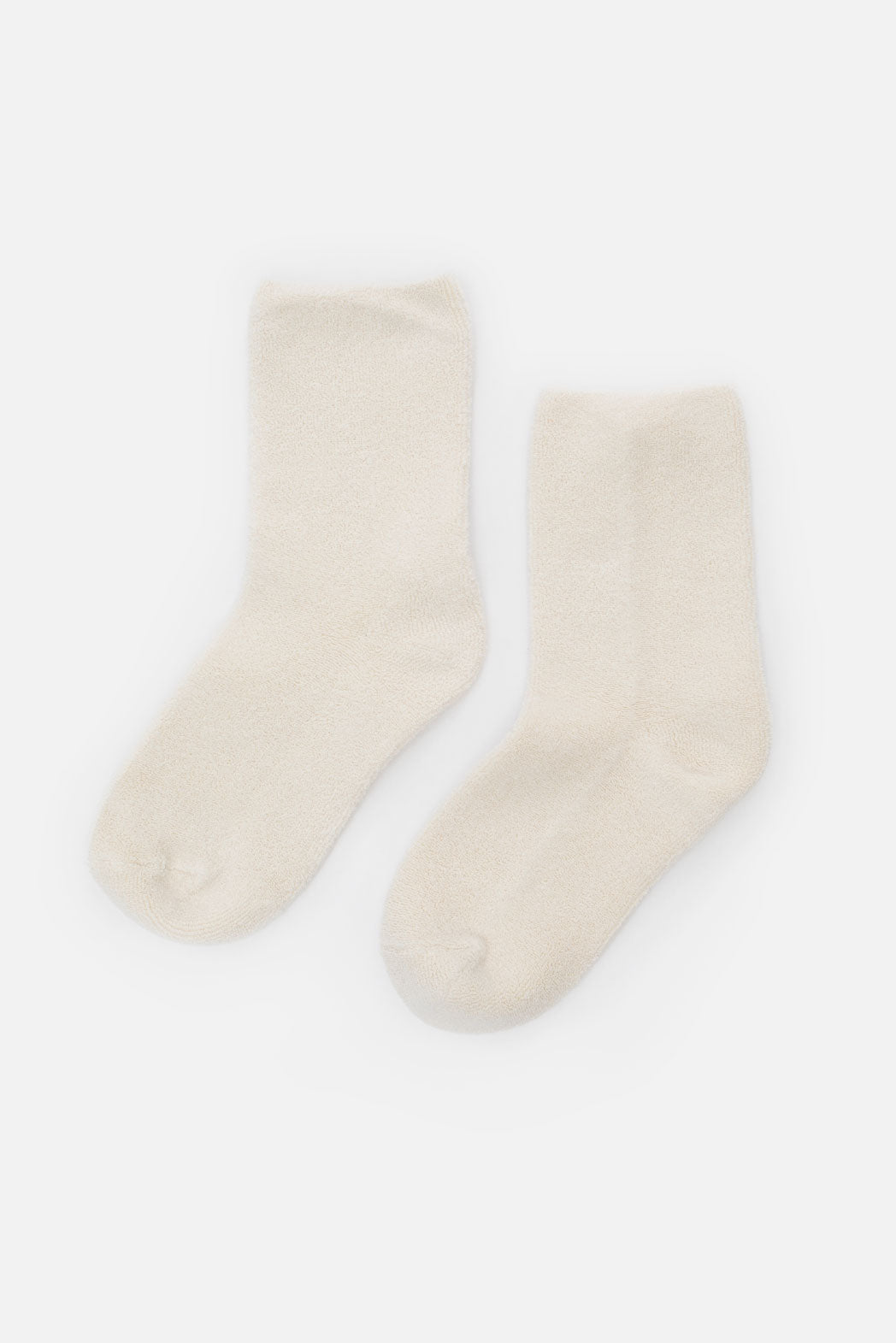 Le Bon Cloud Socks / Ecru