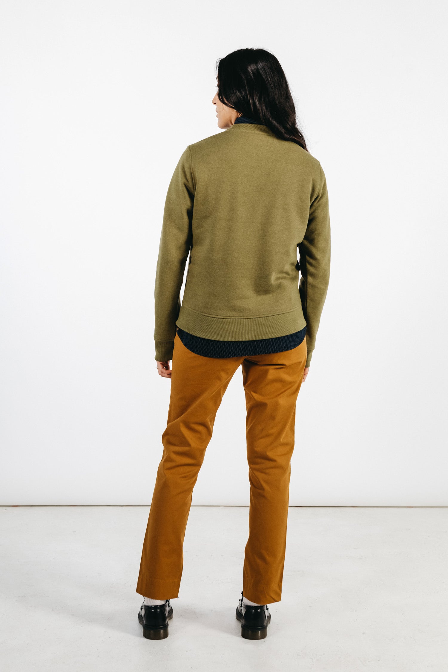 Linnton Crew Sweatshirt / Olive