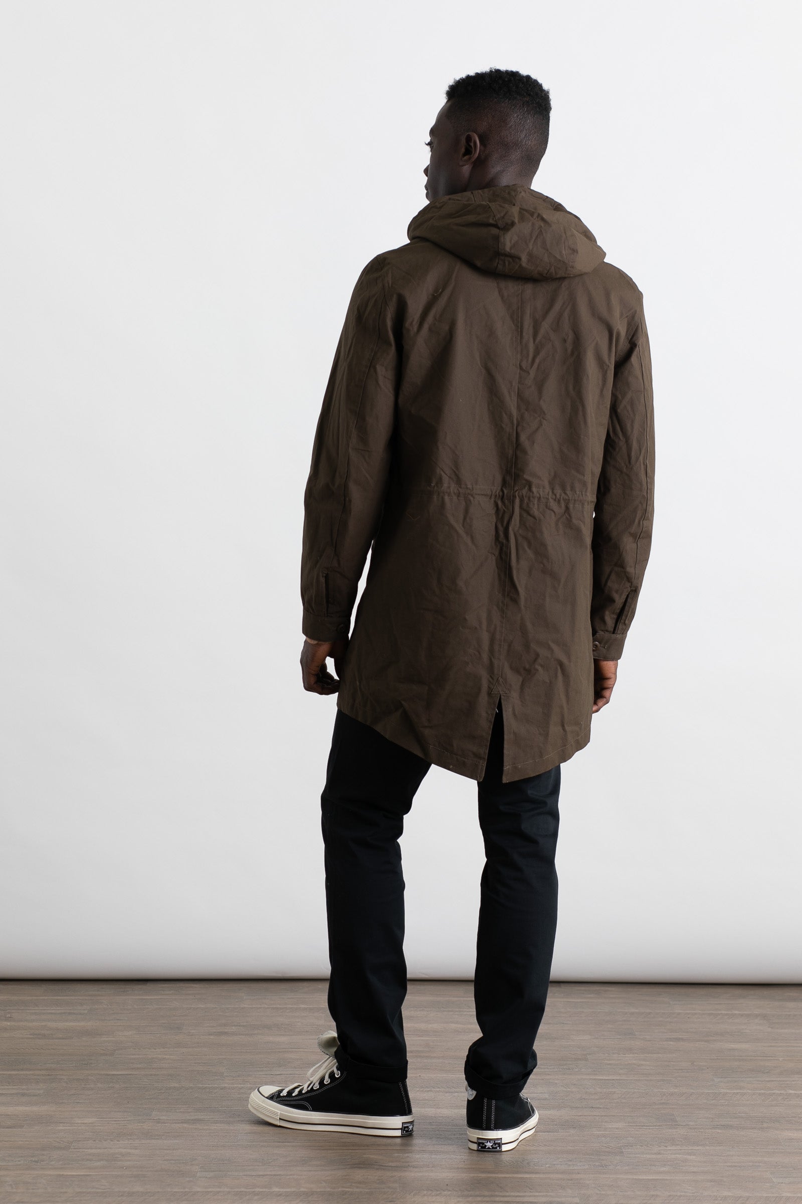 Robson Parka / Olive Waxed Canvas