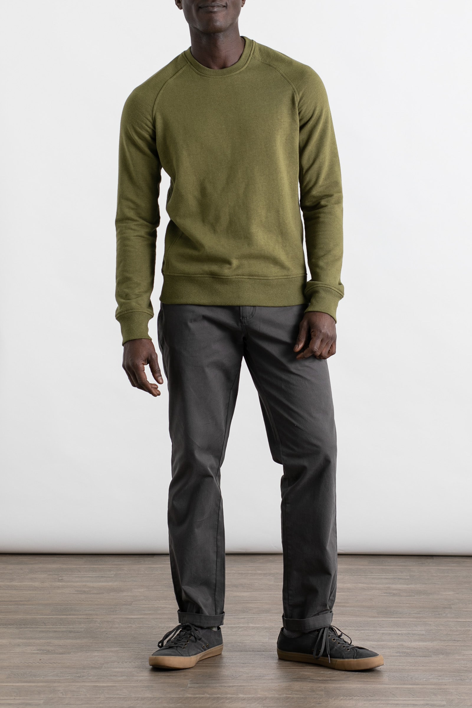 Fremont Crew Sweatshirt / Olive