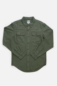 Bedford Shirt / Forest Herringbone