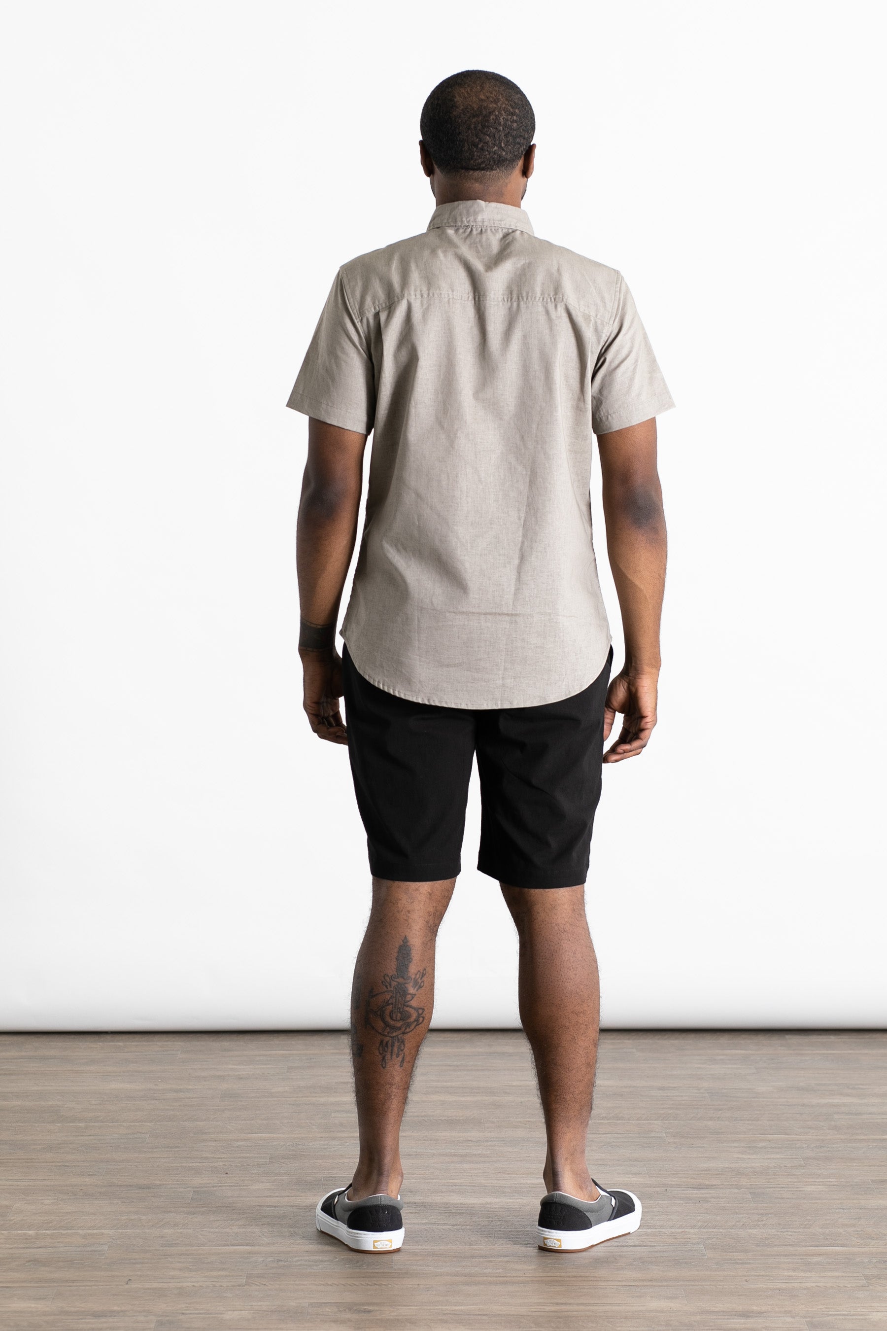 Harbor Slim Shirt / Grey