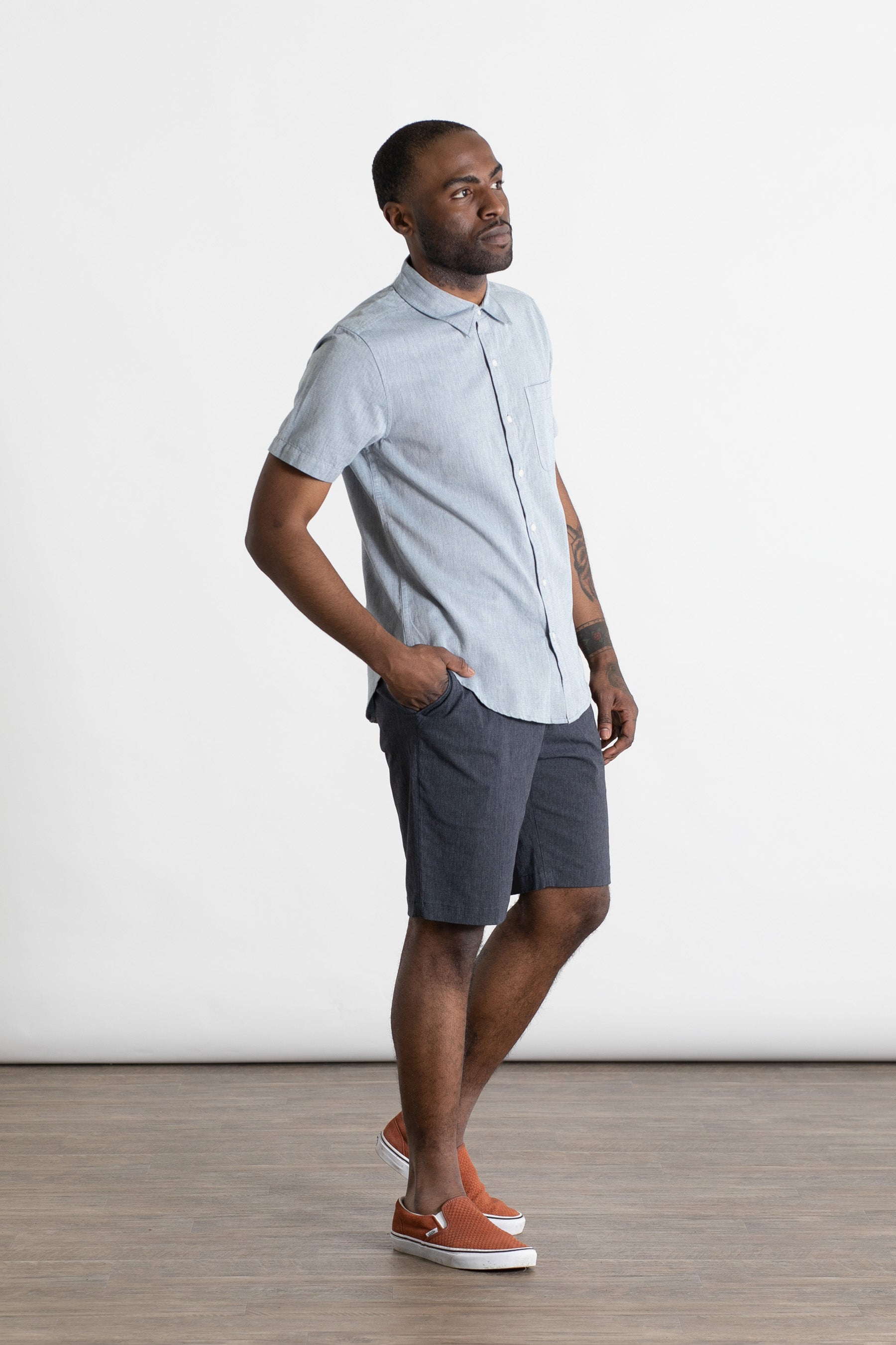 Malcolm Shirt / Light Surf