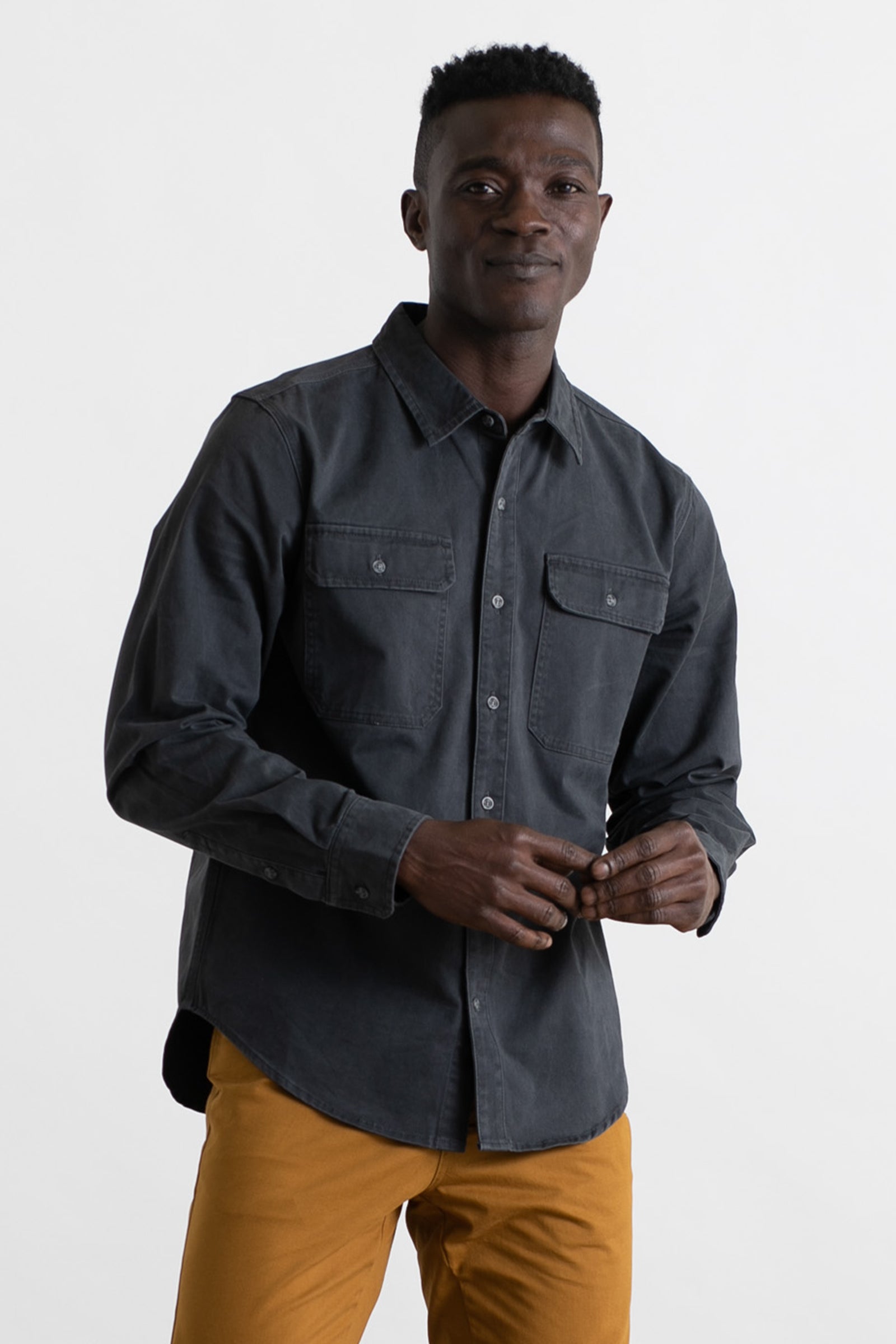 Eugene Utility Shirt / Dark Slate