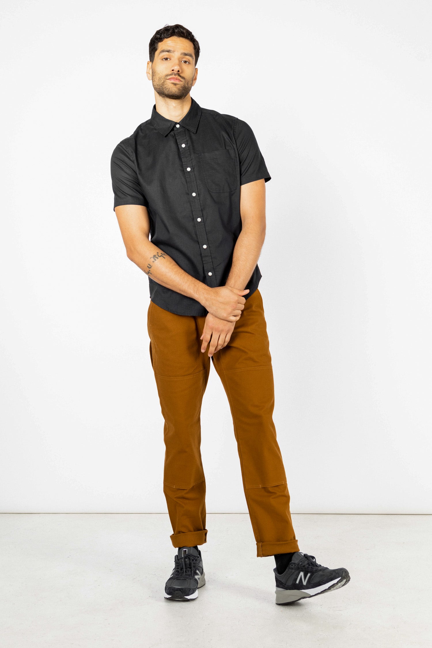 Malcolm Shirt / Washed Black