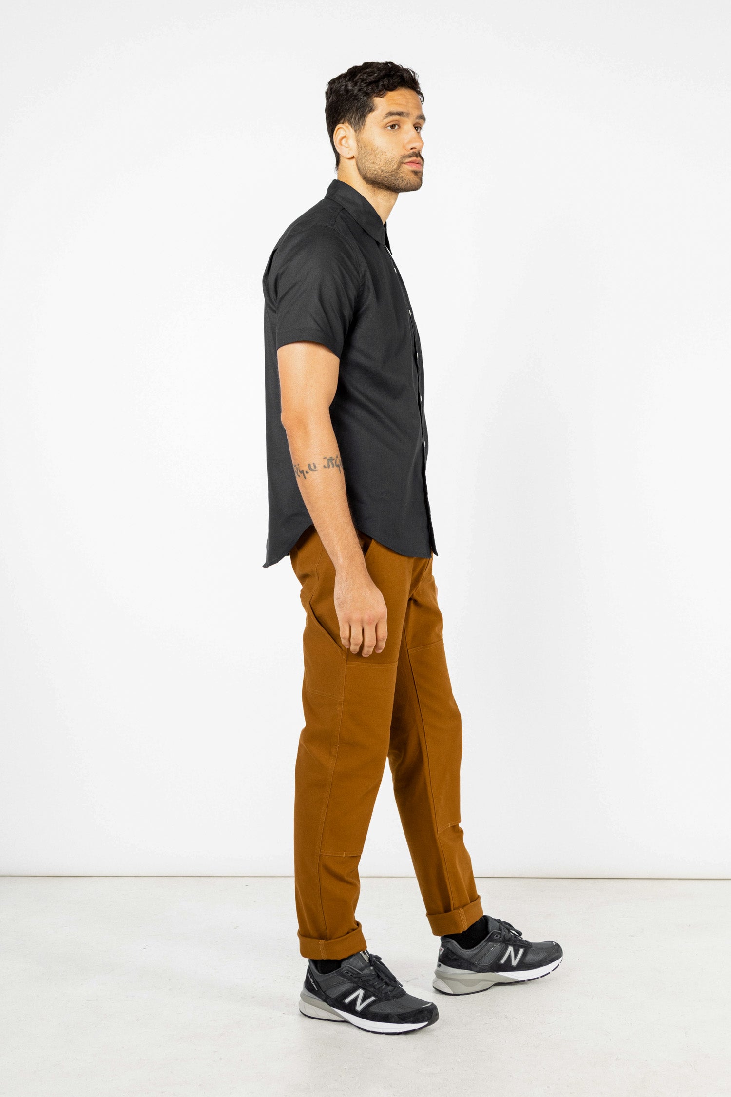 Malcolm Shirt / Washed Black