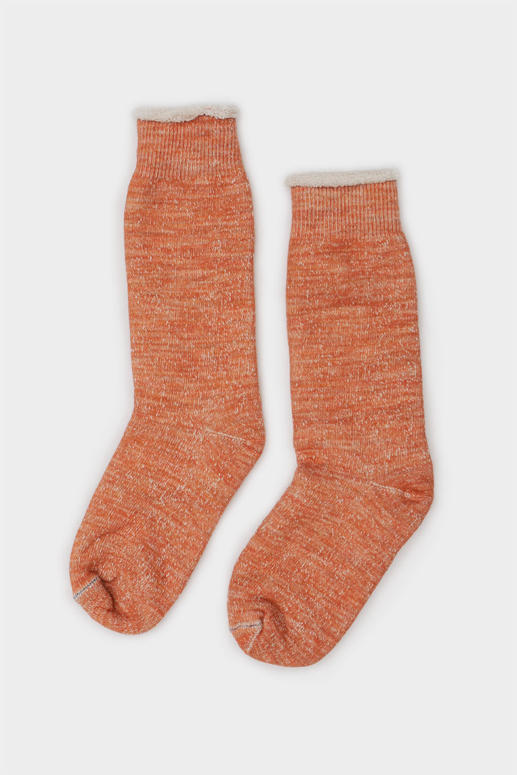 RoToTo Double Face Crew Socks / Orange