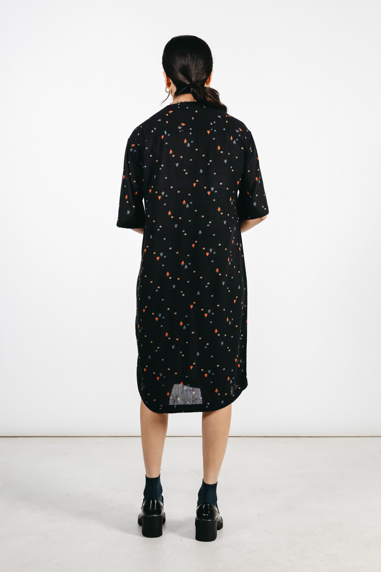 Signe Dress / Artifact Print